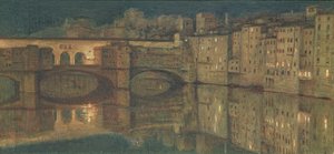 Ponte Vecchio, Firenze da William Holman Hunt