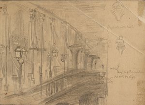 Studio del London Bridge, 1863 da William Holman Hunt