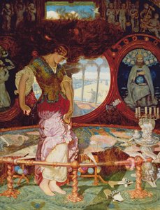 La Dama di Shalott da William Holman Hunt