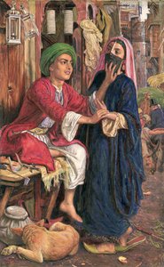 Il corteggiamento del fabbricante di lanterne da William Holman Hunt