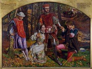 I Due Gentiluomini di Verona da William Holman Hunt