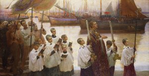 Giorno delle Rogazioni, Cornovaglia da William Holt Yates Titcomb