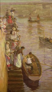 La festa della scuola domenicale da William Holt Yates Titcomb