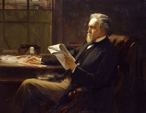 Ritratto di George Jacob Holyoake da William Holyoake