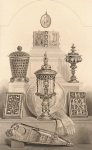 Reliquie associate alla Regina Elisabetta, 1886 da William Home Lizars