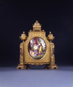 Orologio da mensola di Giorgio III da William Hopkins Craft