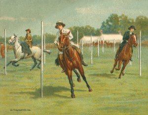 Gare Storiche e Moderne, Gare di Piegamento (cromolitografia) da William Hounsom Byles