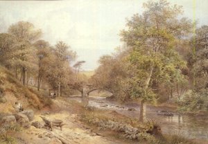 Cava vicino al fiume da William Hull