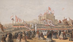 Inaugurazione del Baxter Park Dundee 9 settembre 1863