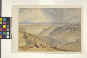 Arundel sul fiume Arun, dopo JMW Turner