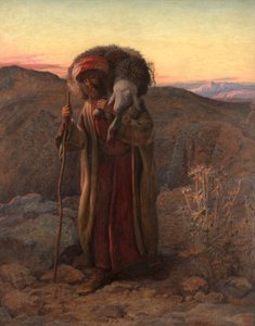 La pecora smarrita, 1864 da William J. Webbe or Webb