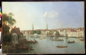 Somerset House (Mattina), c.1754-71 da William James