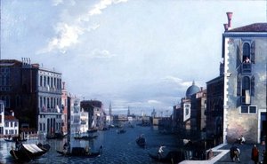 Il Canal Grande verso la Dogana e il Palazzo Ducale da William James
