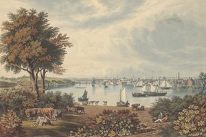 Baltimora presa vicino a Whetstone Point da William James Bennett