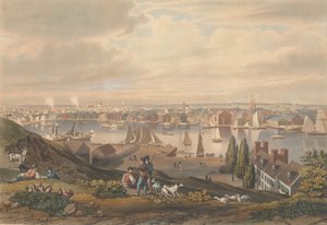 Baltimora da Federal Hill, pubblicato 1831