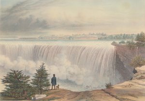 Cascate del Niagara da Table Rock da William James Bennett