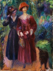 Passeggiata nel parco da William James Glackens