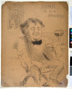 Dink nel suo studio, c.1895