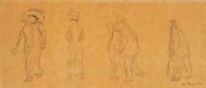 Cinque figure da William James Glackens