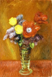 Lillà e tulipani da William James Glackens