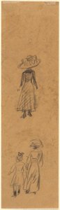 Schizzo di figure da William James Glackens
