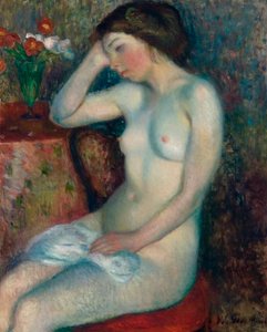 Ragazza che dorme da William James Glackens