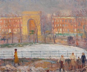 Spazzini, Washington Square da William James Glackens