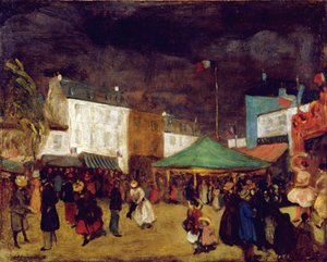 La fiera della contea, c.1895 da William James Glackens