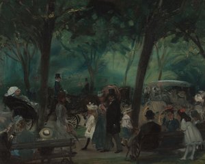Il viale, Central Park, c.1905