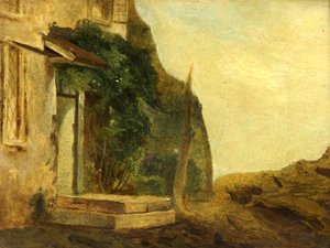 Ingresso di un Cottage da William James Muller