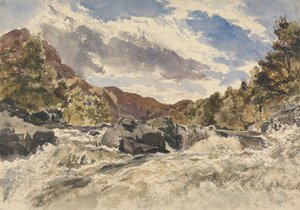 Un Torrente di Montagna da William James Muller