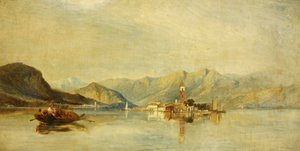 Lago Maggiore e Isola Bella da William James Muller