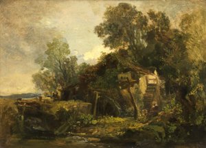 Mulino a Mells, Somerset da William James Muller