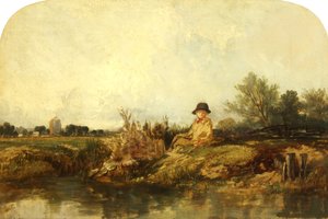 Sul Medway, forse 1841 da William James Muller
