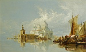 Santa Maria della Salute, Venezia, Italia da William James Muller
