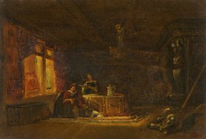 La sala baronale da William James Muller