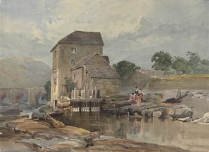 Il ponte a Llangollen da William James Muller