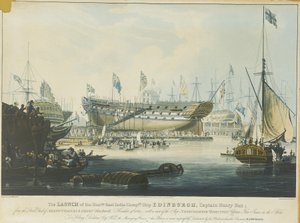 Il Varo della Nave della Compagnia delle Indie Orientali 