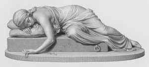 Beatrici Cenci, inciso da W Roffe dalla scultura di Harriet Hosmer da William John Roffe