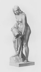 La Danaide, inciso da W Roffe dalla statua di C Rauch