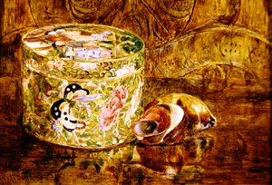 Studio di Cina e conchiglie