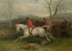 Caccia alla Volpe: Arrivando a una Recinzione (Full Cry) da William Joseph Shayer