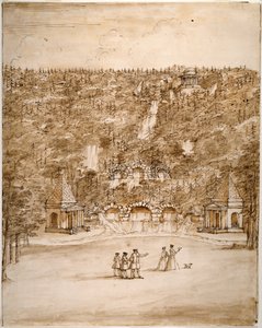 Chatsworth: progetto per una cascata, primi anni 1740