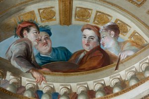 Soffitto della Scala del Re, Kensington Palace, Londra