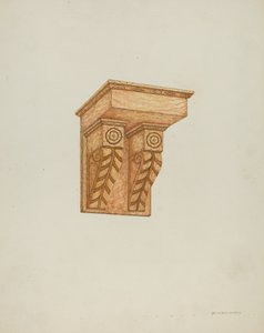 Dettaglio architettonico (Mensole a muro) da William Kieckhofel