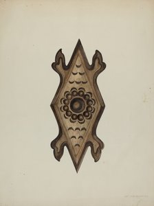 (dettaglio) Lato del confessionale