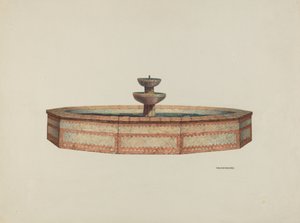 Fontana della Missione, 1941