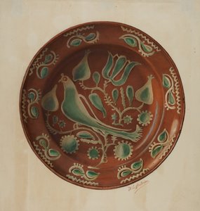 Piatto da William L. Antrim