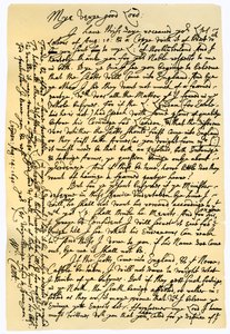 Lettera di William Laud, Arcivescovo di Canterbury a Edward Conway, 14 agosto 1640