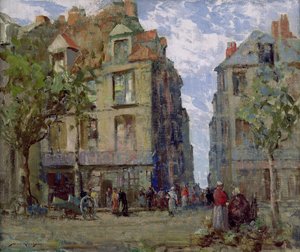 Una vista di Dieppe da William Lee Hankey